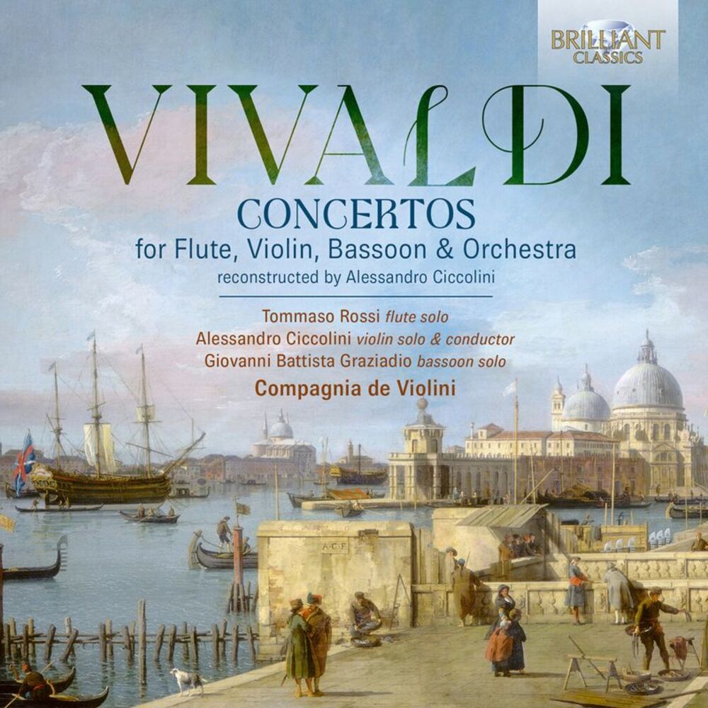 Tommaso Rossi - Vivaldi: Concertos for Flute, Violin, Bassoon & Orchestra